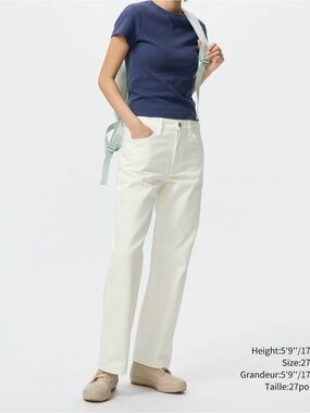 Uniqlo x JW Anderson Classic Straight Cut Jeans